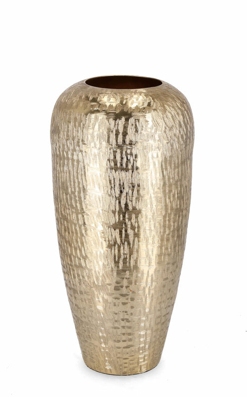 Bizzotto Vaso decorativo Lathe Shaped L Oro