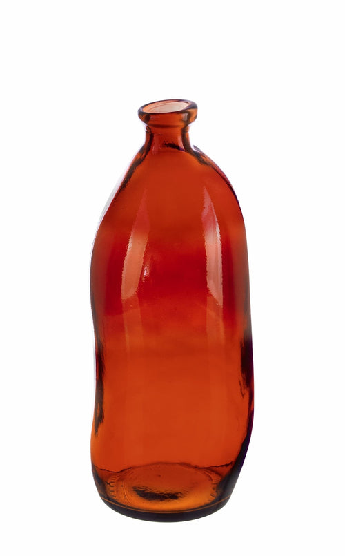 Bizzotto Vaso decorativo Loopy Bottle S Rosso