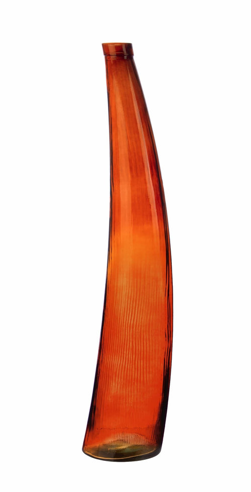 Bizzotto Vaso decorativo Loopy Curved L Rosso