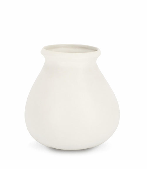 Bizzotto Vaso decorativo Mediterranean A Bianco