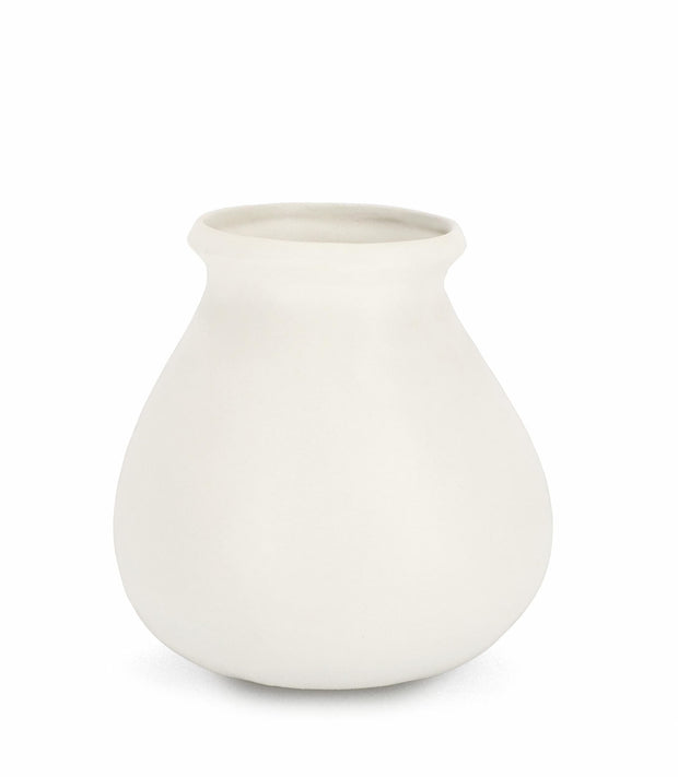Bizzotto Vaso decorativo Mediterranean A Bianco