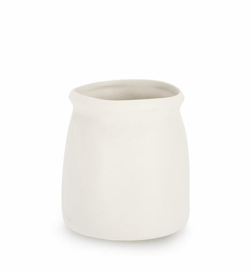 Bizzotto Vaso decorativo Mediterranean C Bianco