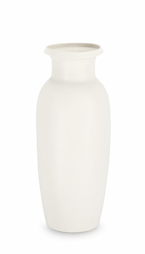 Bizzotto Vaso decorativo Mediterranean D Bianco