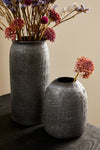 Bizzotto Vaso decorativo Papyrus S Grigio