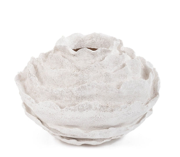 Bizzotto Vaso decorativo Pavo Bianco