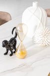 Bizzotto Vaso decorativo Ridged S Bianco