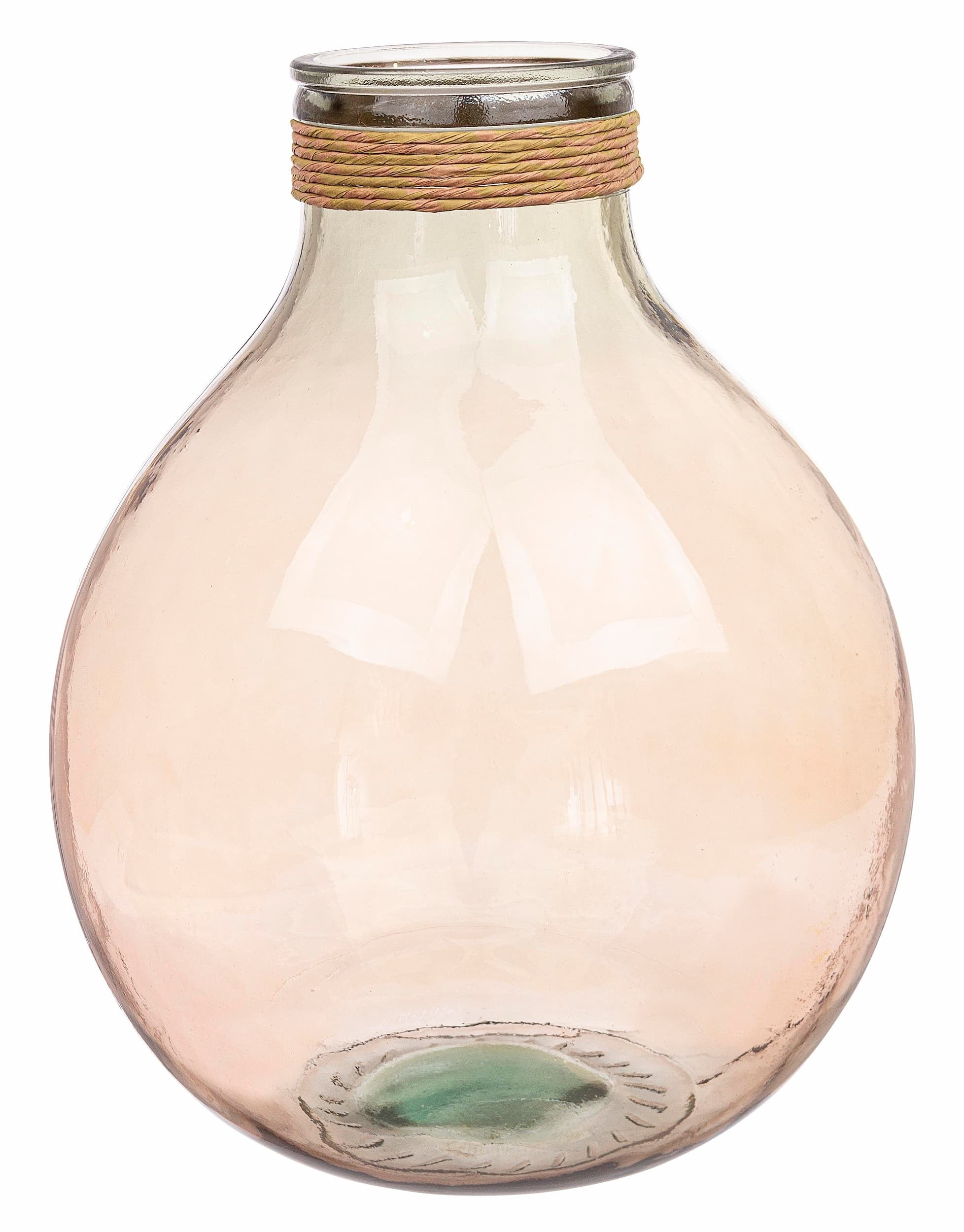 Bizzotto Vaso decorativo Rotang C2 Rosa