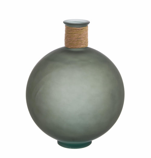 Bizzotto Vaso decorativo Rotang L Verde
