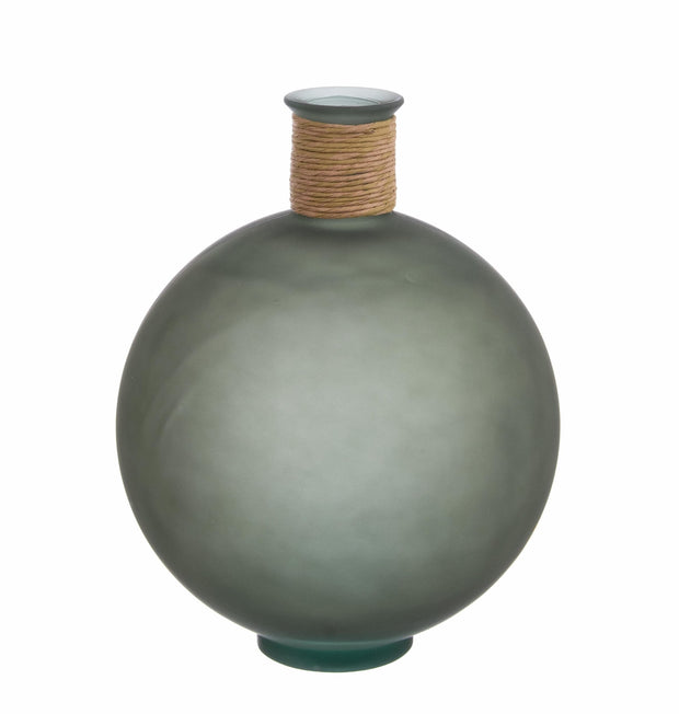 Bizzotto Vaso decorativo Rotang L Verde