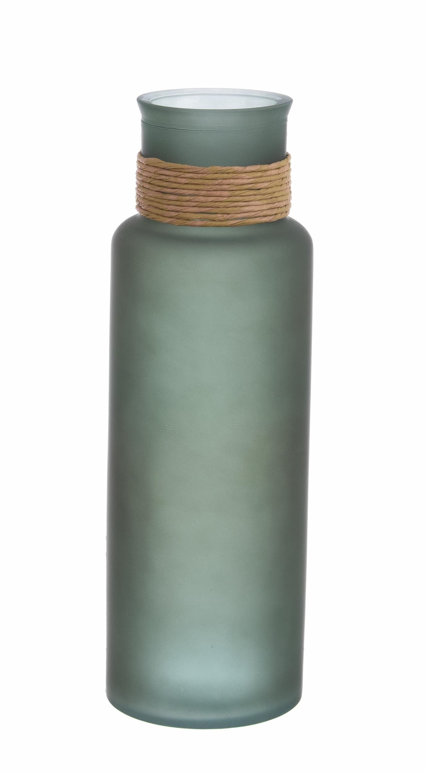 Bizzotto Vaso decorativo Rotang Round L Verde