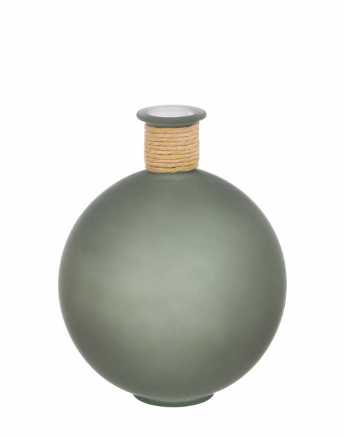 Bizzotto Vaso decorativo Rotang S Verde