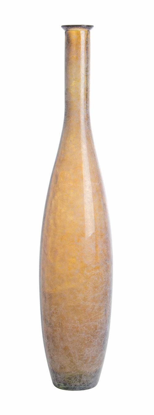 Bizzotto Vaso decorativo Silk Bottle Ambra
