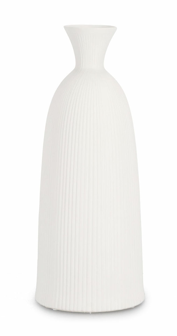 Bizzotto Vaso decorativo Striped E Bianco