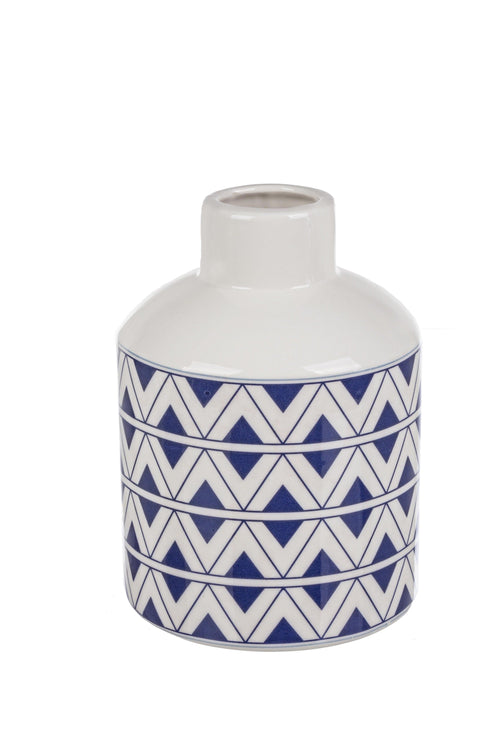 Bizzotto Vaso decorativo Tunisi L Blu