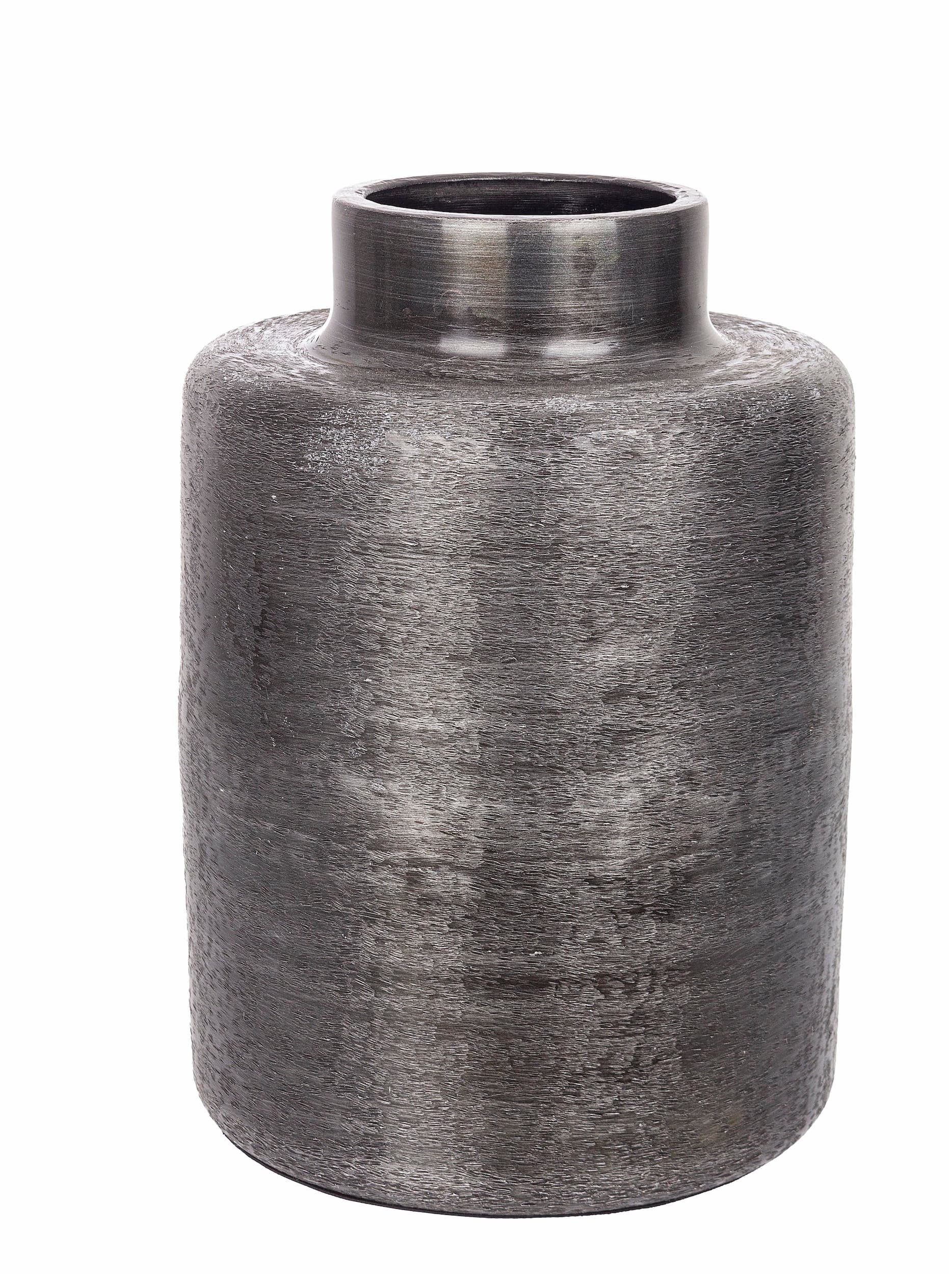 Bizzotto Vaso decorativo Varanasi Round Antracite