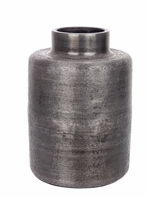Bizzotto Vaso decorativo Varanasi Round Antracite