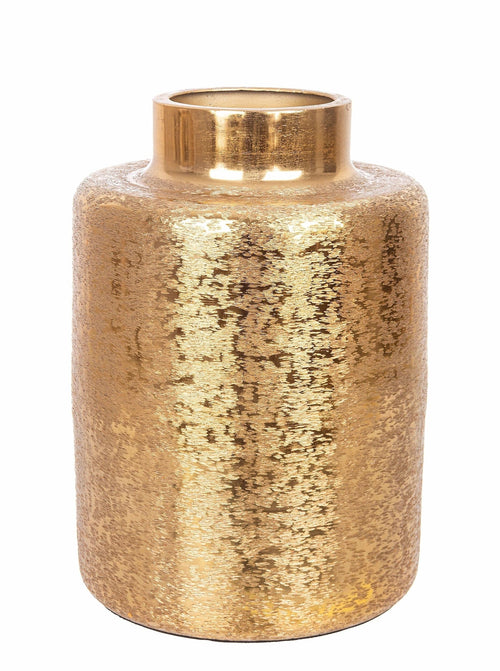 Bizzotto Vaso decorativo Varanasi Round Oro