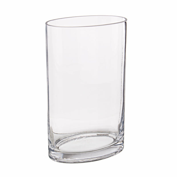Bizzotto Vaso decorativo Venice Oval S Trasparente