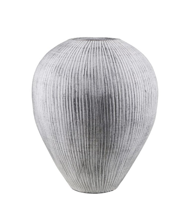 Vaso decorativo Vertical Low Grigio