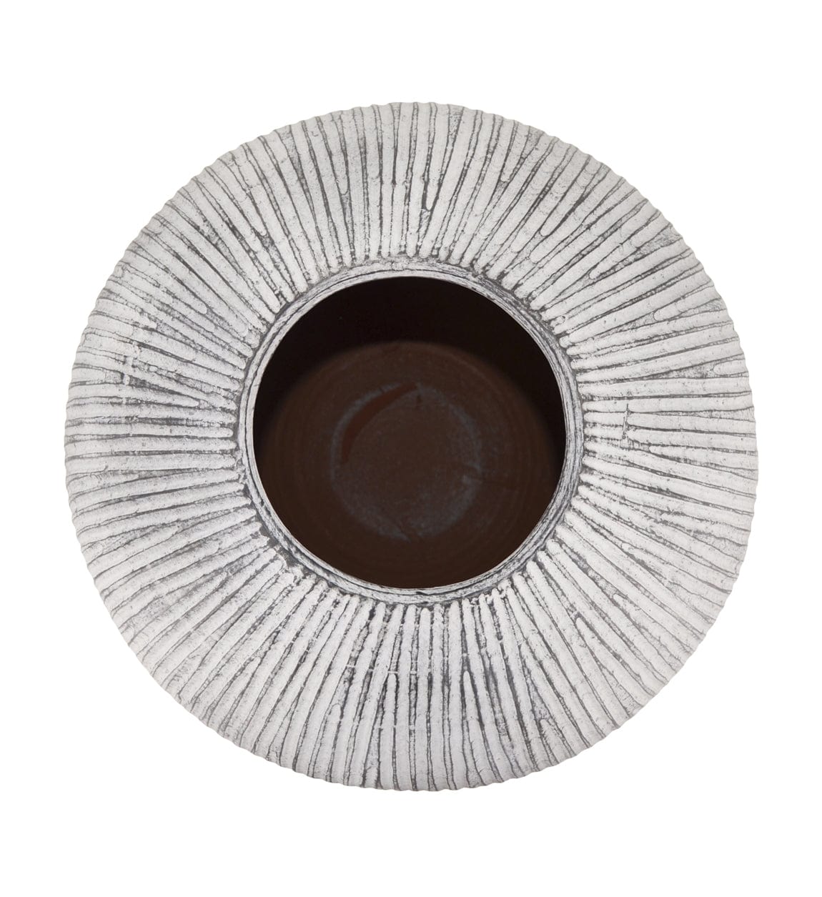 Vaso decorativo Vertical Low Grigio (1)
