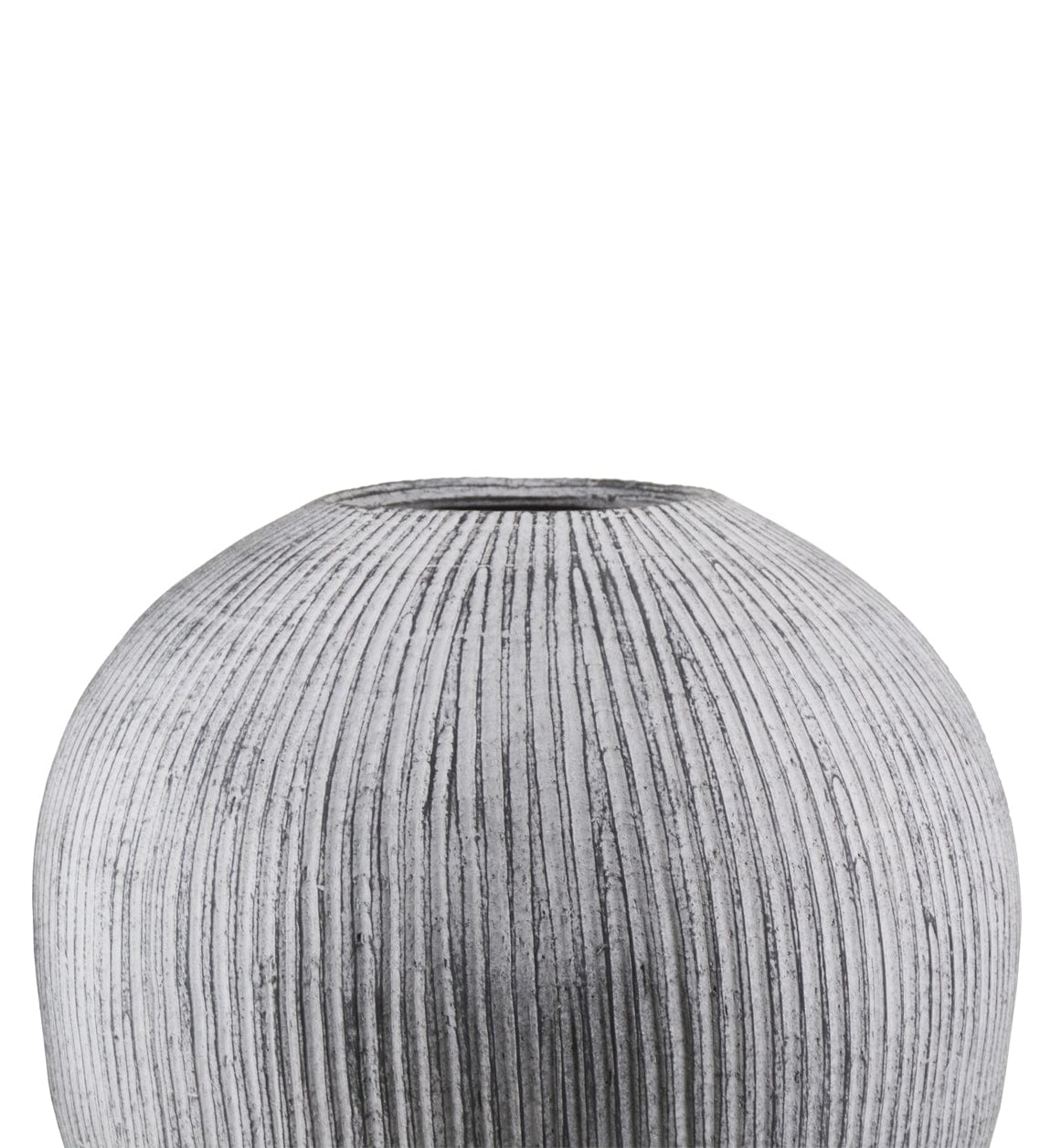 Vaso decorativo Vertical Low Grigio (3)