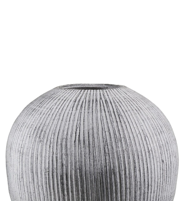 Vaso decorativo Vertical Low Grigio (3)