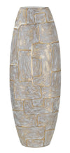 Vaso Resina Eclips Tower cm 25,5x12,5x69,5