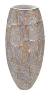 Vaso Resina Eclips Tower cm 25,5x12,5x69,5 (1)