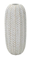 Vaso Resina Leaf cm Ø 18,5x46