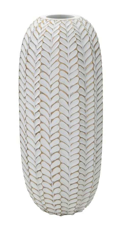 Vaso Resina Leaf cm Ø 18,5x46
