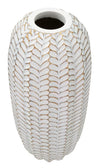 Vaso Resina Leaf cm Ø 18,5x46 (2)