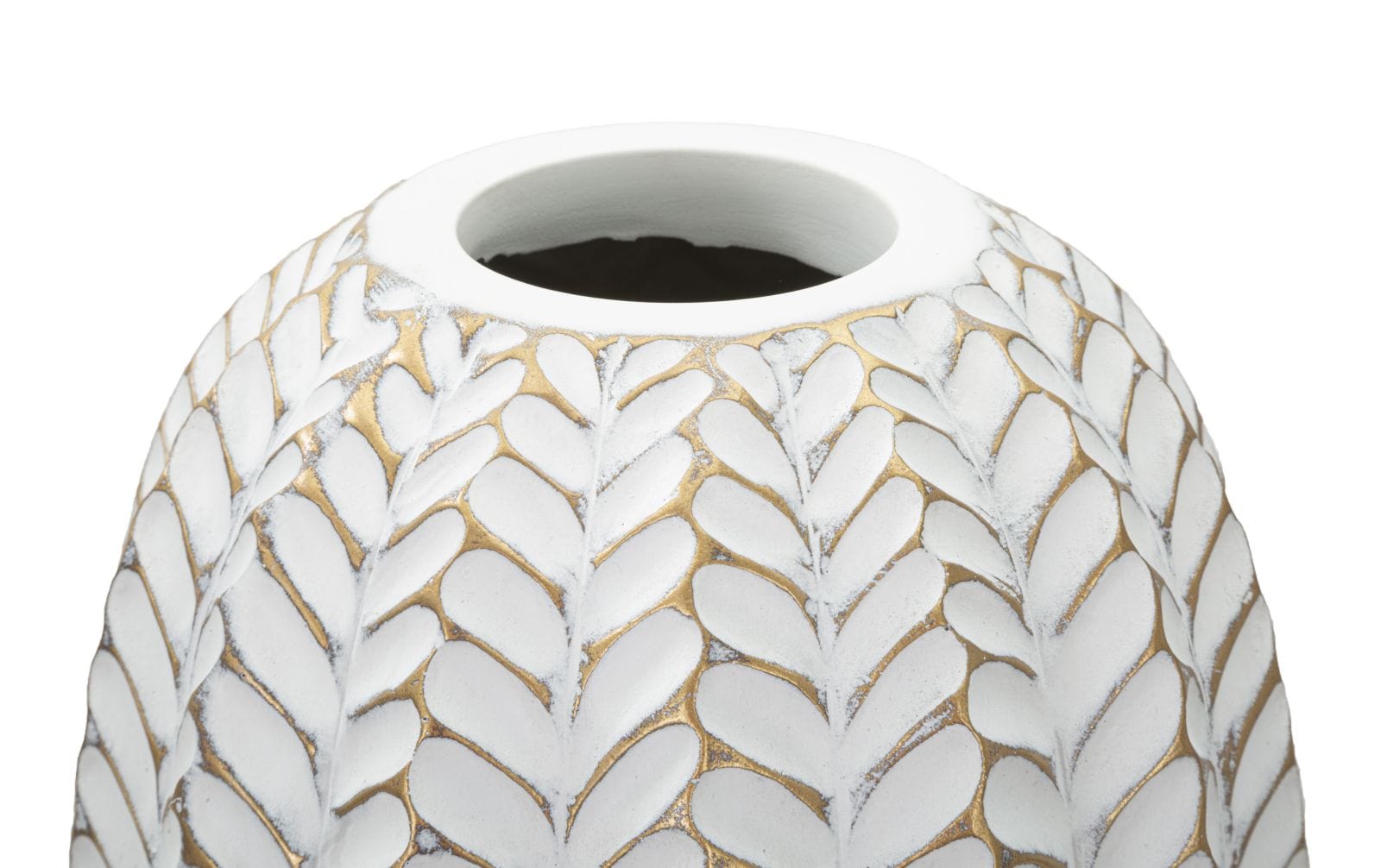 Vaso Resina Leaf cm Ø 18,5x46 (3)