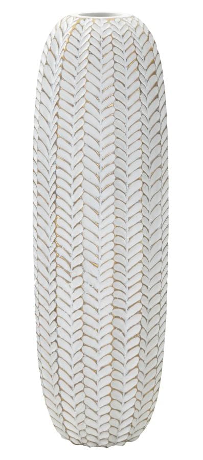 Vaso Resina Leaf cm Ø 20x67