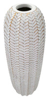 Vaso Resina Leaf cm Ø 20x67 (2)
