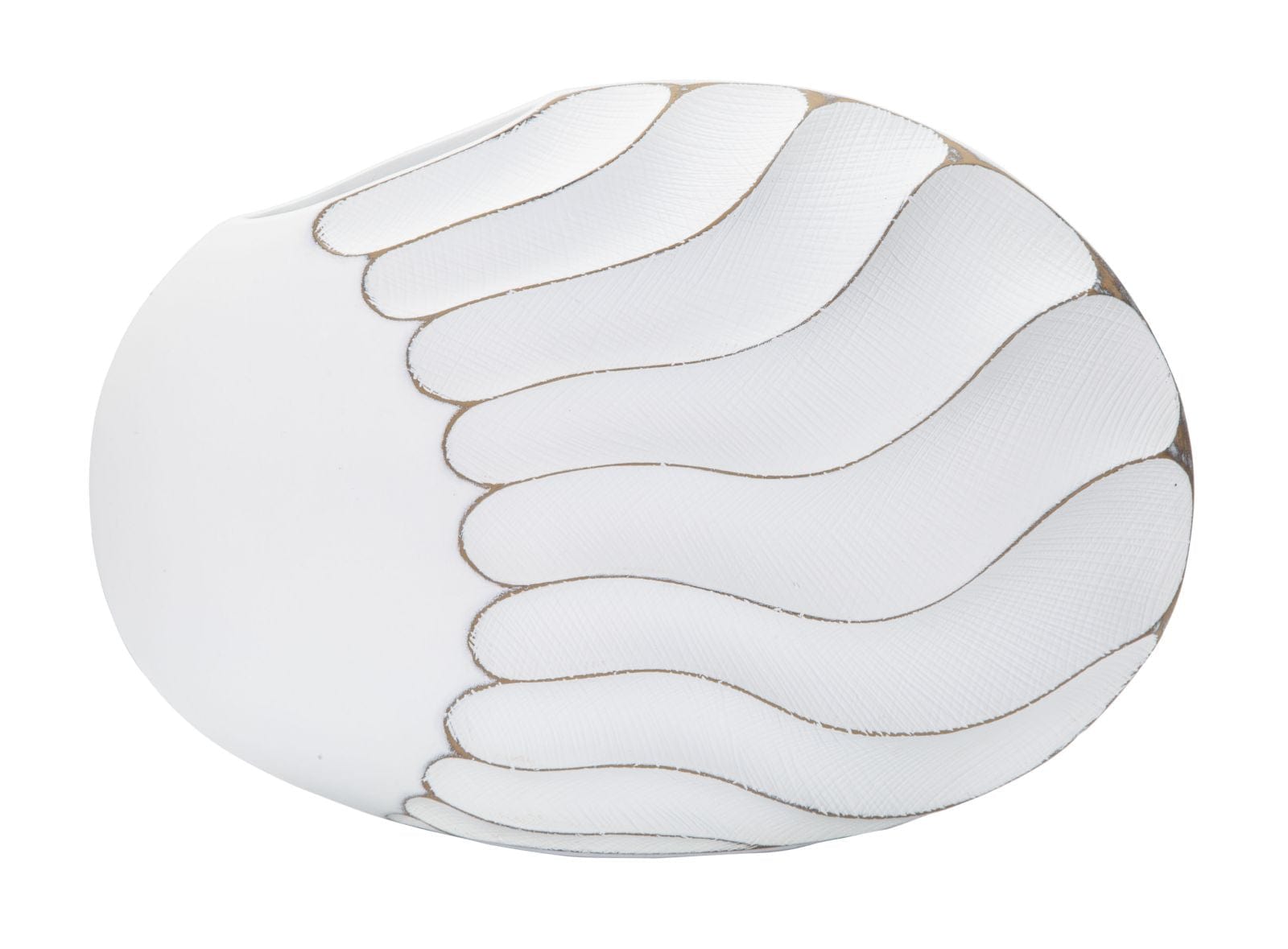 Vaso Resina Lines cm 41x12x27