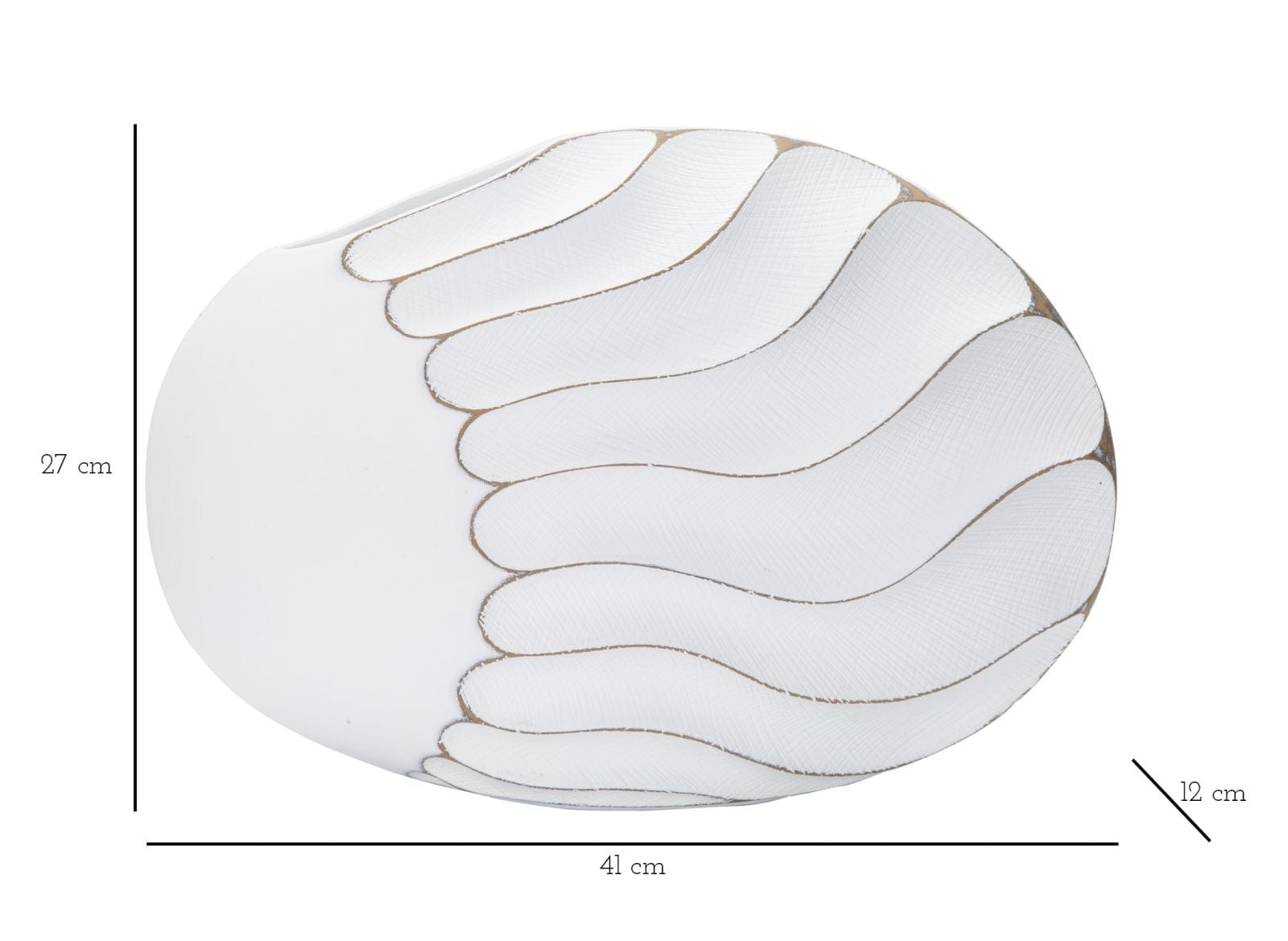 Vaso Resina Lines cm 41x12x27 (6)