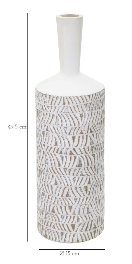 Vaso Resina Nairobi Bottle cm Ø 15x49,5 (5)