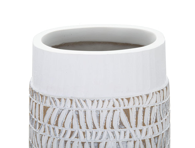 Vaso Resina Nairobi Oval cm 19x12x50 (1)