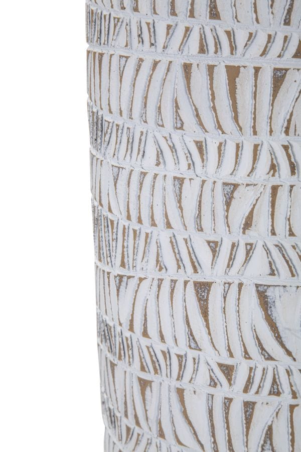 Vaso Resina Nairobi Oval cm 19x12x50 (2)