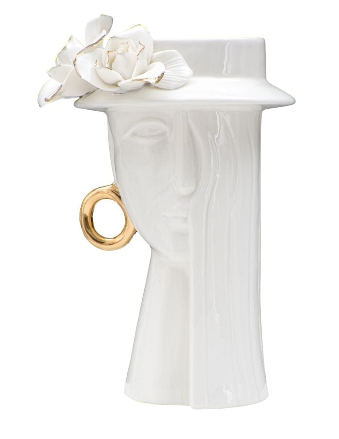 Vaso Woman Elegant Porcellana cm 15x13,3x23,5 (2)
