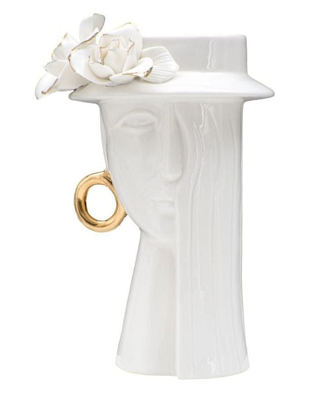 Vaso Woman Elegant Porcellana cm 15x13,3x23,5 (2)