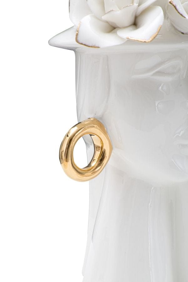 Vaso Woman Elegant Porcellana cm 15x13,3x23,5 (3)