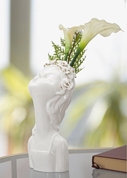 Vaso Young Lady Roses cm 10x14x26