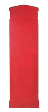 Bizzotto Vetrina con 1 anta Cabin Rosso