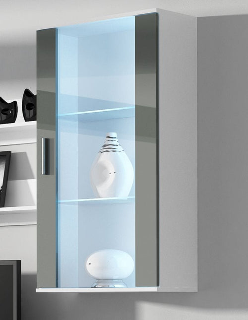 Halmar Vetrina con 1 anta Soho Bianco
