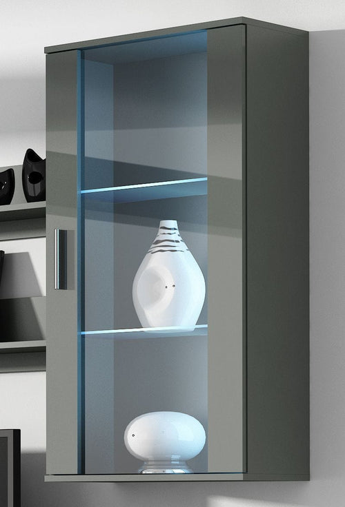 Halmar Vetrina con 1 anta Soho Grigio