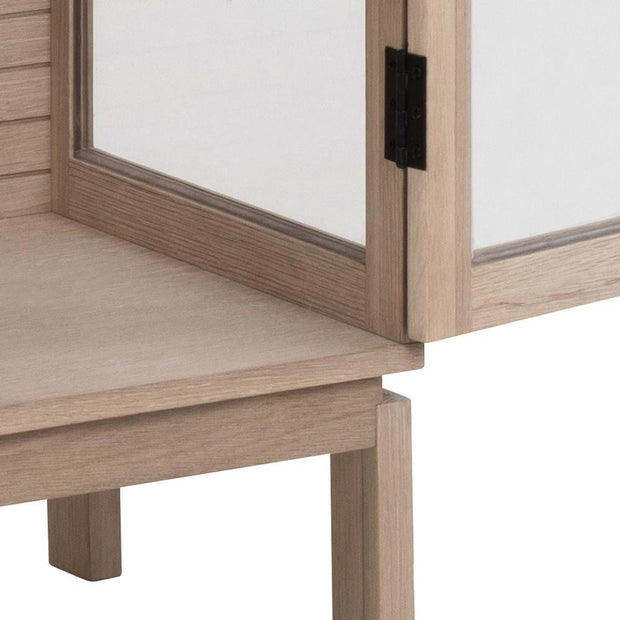 Actona Vetrina con 2 ante Linley Quercia