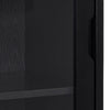 Actona Vetrina con 2 cassetti e 1 anta A-Line Nero