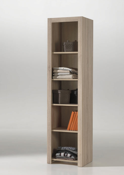 Vipack Aline Libreria per bambini in rovere chiaro, l50,2xL45xH198,8 cm