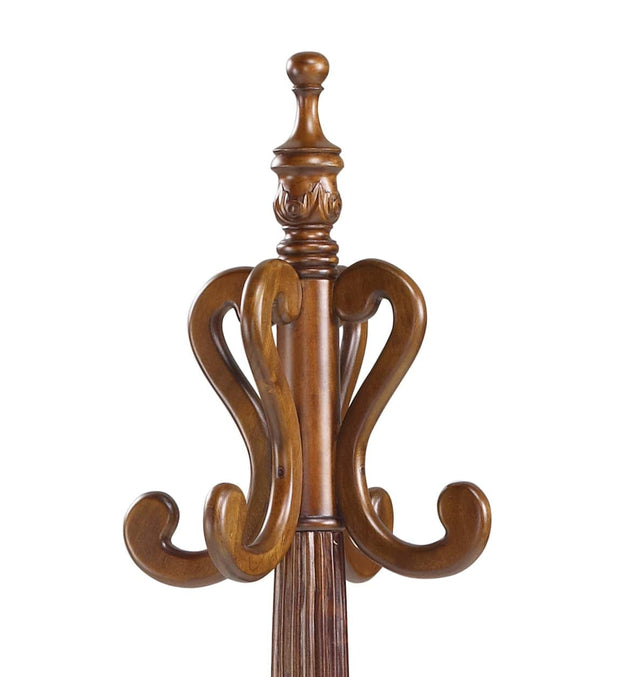 Appendiabiti da terra in legno Vintage Noce (1)